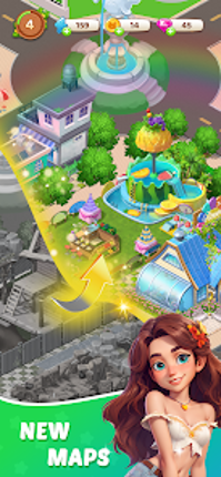 Merge Resort - Merge Game screenshot