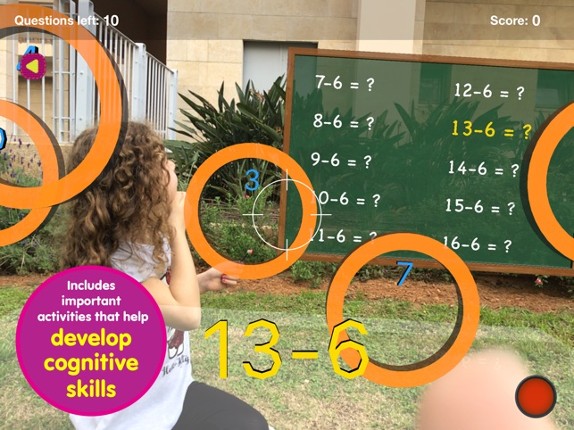 Math skills Subtraction - AR Image