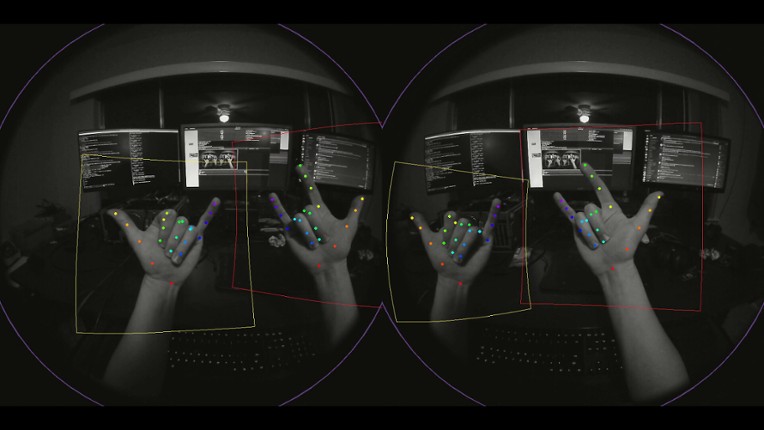 Monado Hand Tracking screenshot