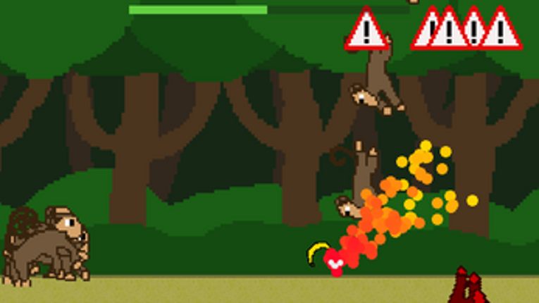 Monkey chase banana screenshot