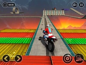 Motorbike Driving Simulator - impossible Tracks 3D Image