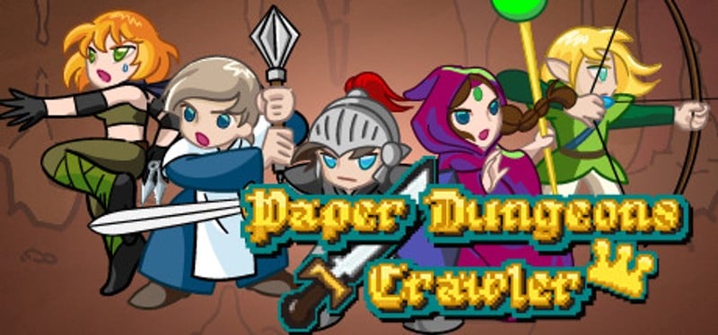 Paper Dungeons Crawler Game Cover