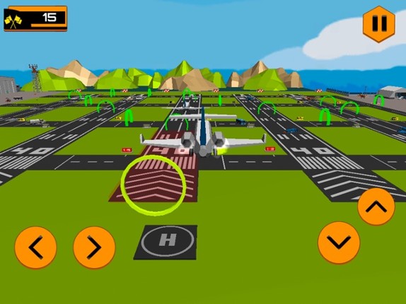 Plane Landing Parking Sim screenshot