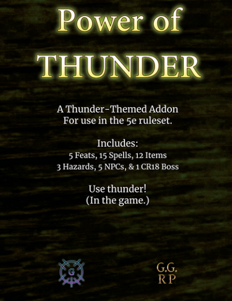 Power of Thunder screenshot