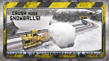 Snow Plow Rescue Dump Truck Driver 3D Image