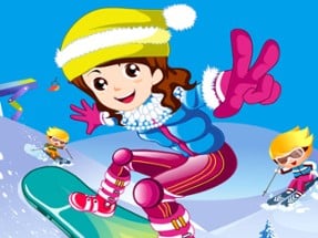 Snowboarder Girl Image