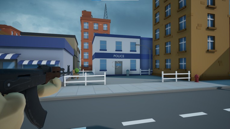 Alien street battle screenshot