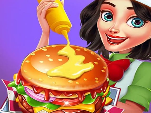 Burger Cooking Chef Game Cover