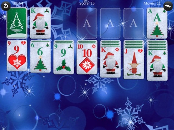 Christmas Solitaire screenshot