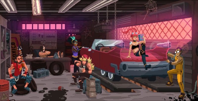 Double Kick Heroes screenshot