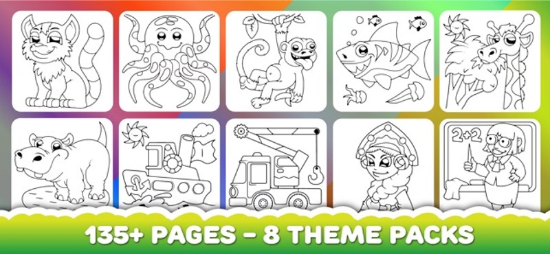 Drawing and coloring for kids screenshot