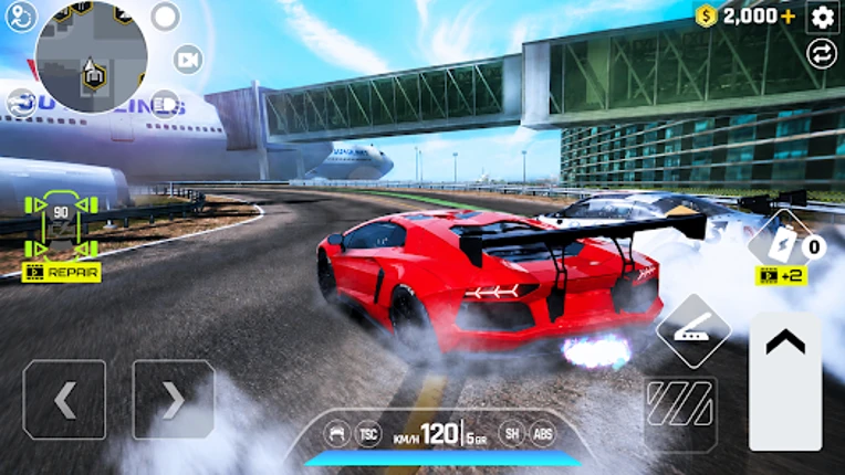 Car Driving Traffic Race Image