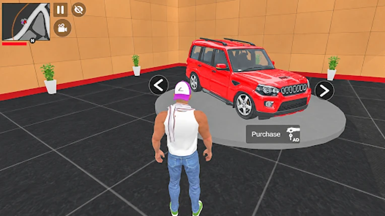 Indian Bikes Driving Jeep Game Image