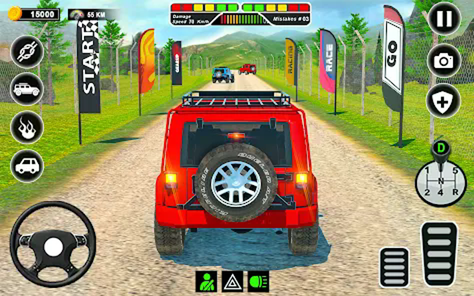 Extreme Jeep Driving Simulator screenshot