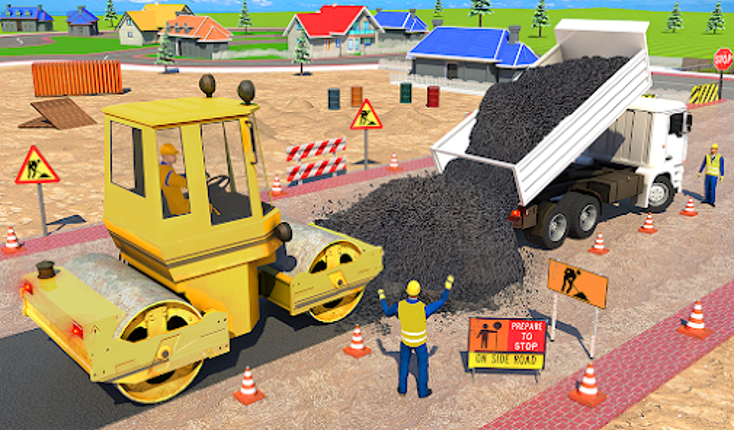 Highway Construction Games 3d screenshot