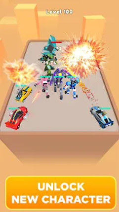 Merge Robot Master: Car Games Image