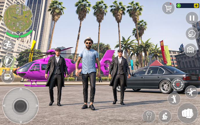 Open World Criminal City Game Image