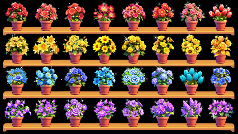 Blossom Bliss: Sort&Design screenshot