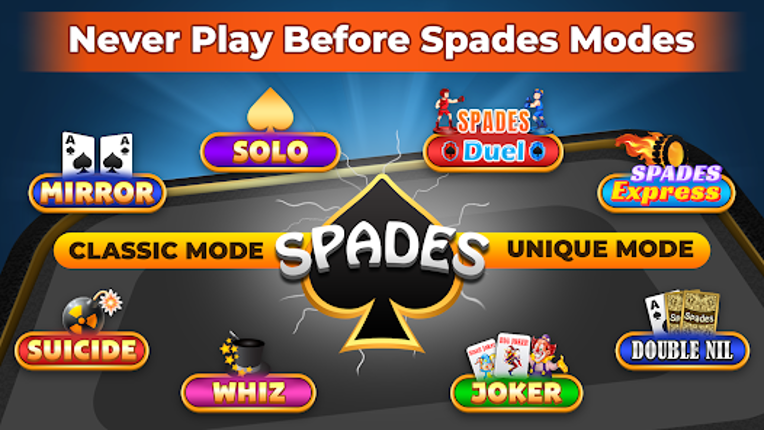 Spades Online Multiplayer Game screenshot
