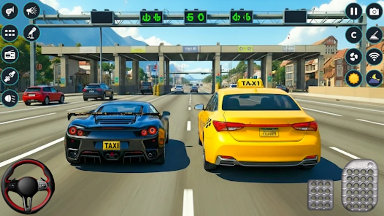 City Taxi Driving Car Games 3D Image