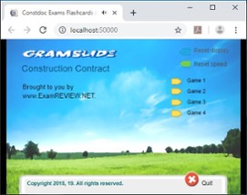 CramFLASH Construction Contract Exam Random Flashcard Apps Image