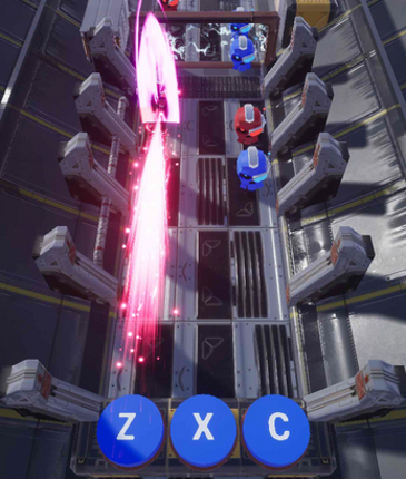 Red Laser Blue Laser Image