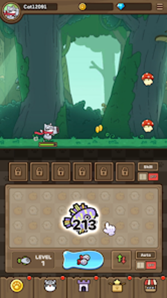 Cat Hero : Idle RPG screenshot