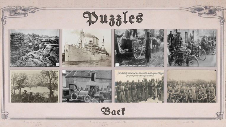 Historical Jigsaw Puzzle: World War I screenshot