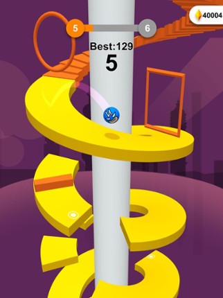 Jump Ball-Bounce On Tower Tile screenshot