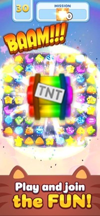 Meow Cat: Match 3 Puzzle Image