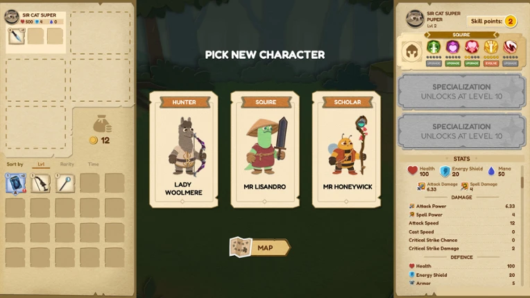 Paper Tactics screenshot