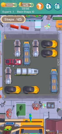 Parking out - Drive car game screenshot