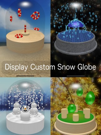 Snow Globe Maker AR/VR screenshot