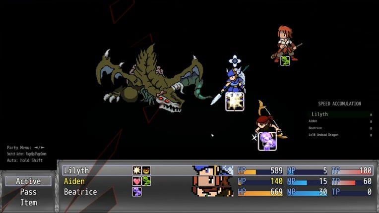 Tales of Valkyrie screenshot