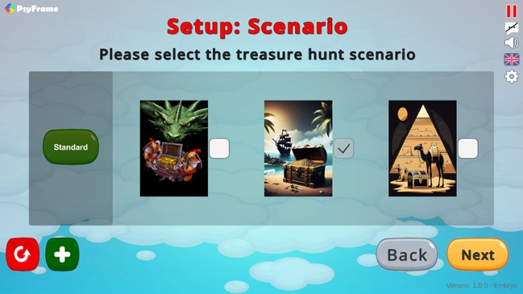 Treasure Hunt - Editor screenshot