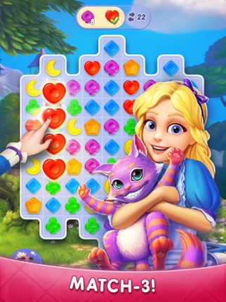 WonderMatch  Alice match three screenshot