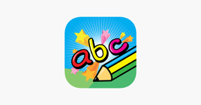 Writing ABC Letters Handwriting Preschool Practice Image