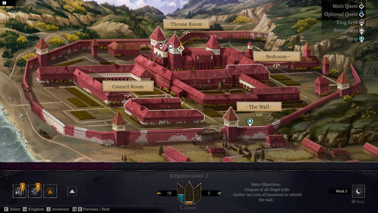 Yes, Your Grace: Snowfall screenshot