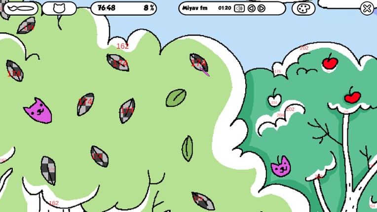 100 Cats Lost In France Find & Color screenshot