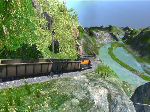 3D Euro Train Drive Simulator screenshot