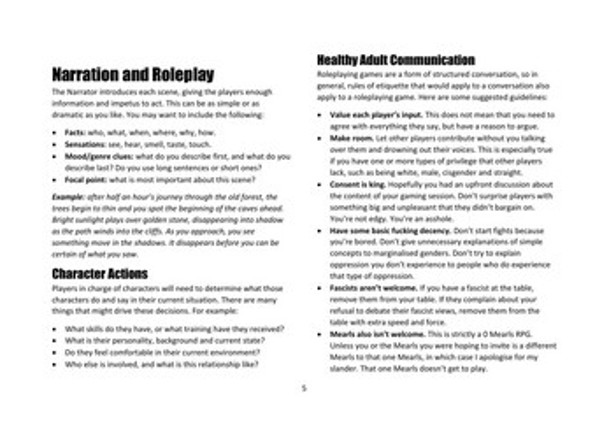 6e, aka This 1 Woman 0 Mearls RPG has Nothing to Do with That 0 Women 1 Mearls RPG screenshot