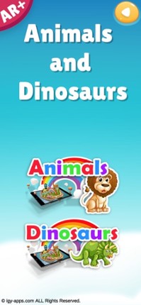 AR for Kids Animals Dinosaurs screenshot