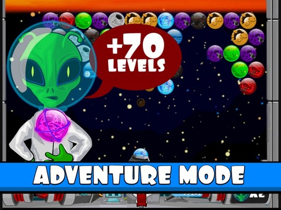 Bubble Planets - Blitz Bust balls screenshot