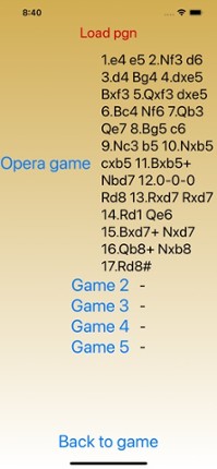 Chess - pgn screenshot