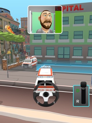 Emergency Ambulance 3D Image