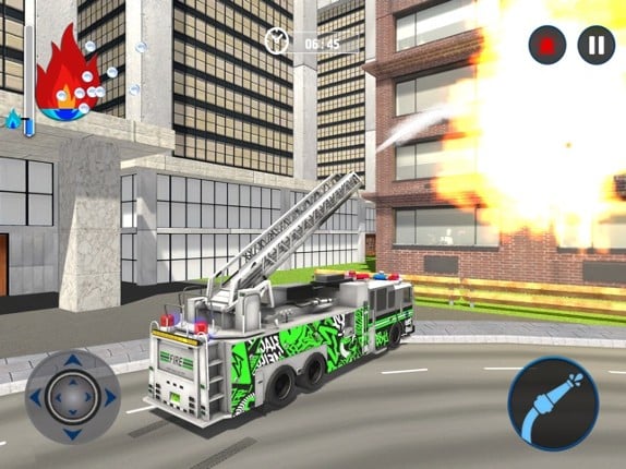 FIREFIGHTER - Fire Truck Games Image