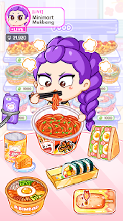 ASMR Girl: Livestream Mukbang screenshot