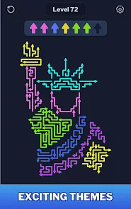 Arrow Puzzle: Color Match Game screenshot