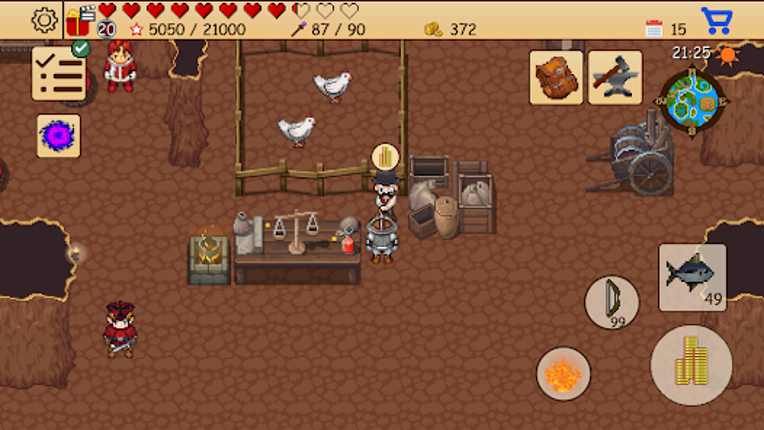 Survival RPG: Pirate Adventure screenshot