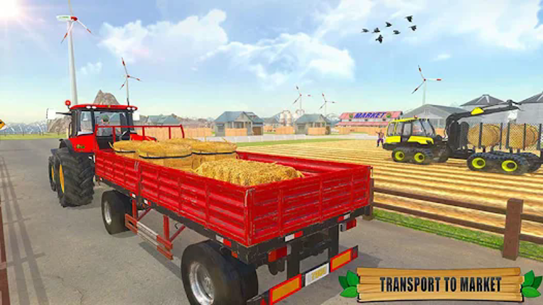 Bauernhof Traktor Fahrspiele screenshot